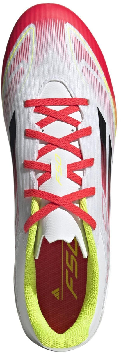 ADIDAS F50 CLUB FG/MG FTWWHT/CBLACK/SYELLO IE1243