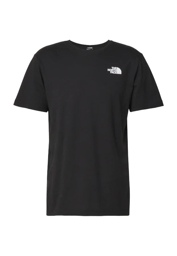THE NORTH FACE M S/S REDBOX TEE TNF BLACK/OPTIC EMERALD NF0A87NPYQI1