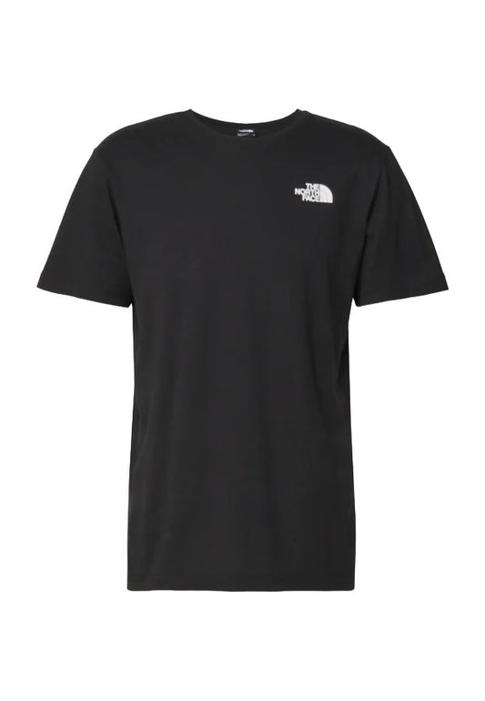 THE NORTH FACE M S/S REDBOX TEE TNF BLACK/OPTIC EMERALD NF0A87NPYQI1