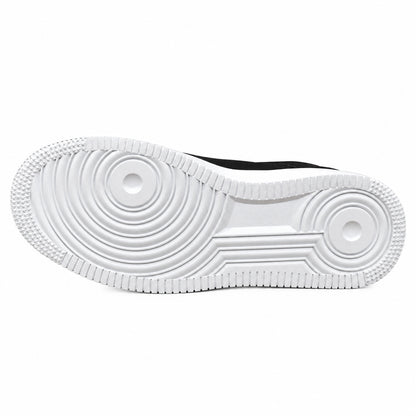 Lotto Cavaliers AMF JR Sneakers Ragazzo Ragazza Unisex in Pelle Sintetica Nero Bianco Taglie 36-40 223813-2LJ
