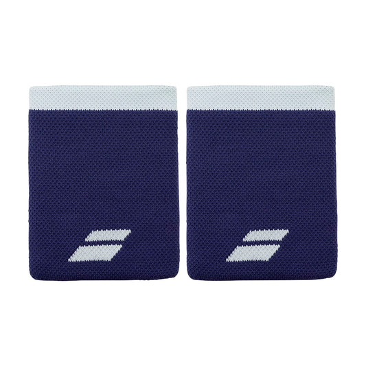 Babolat Logo Jumbo Polsini Medi Tennis Blu
