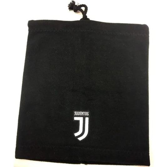Juventus Scaldacollo JUVSCA2 – Nero accessorio unisex in pile per autunno e inverno, abbigliamento per tifosi bianconeri, regalo per amanti del calcio