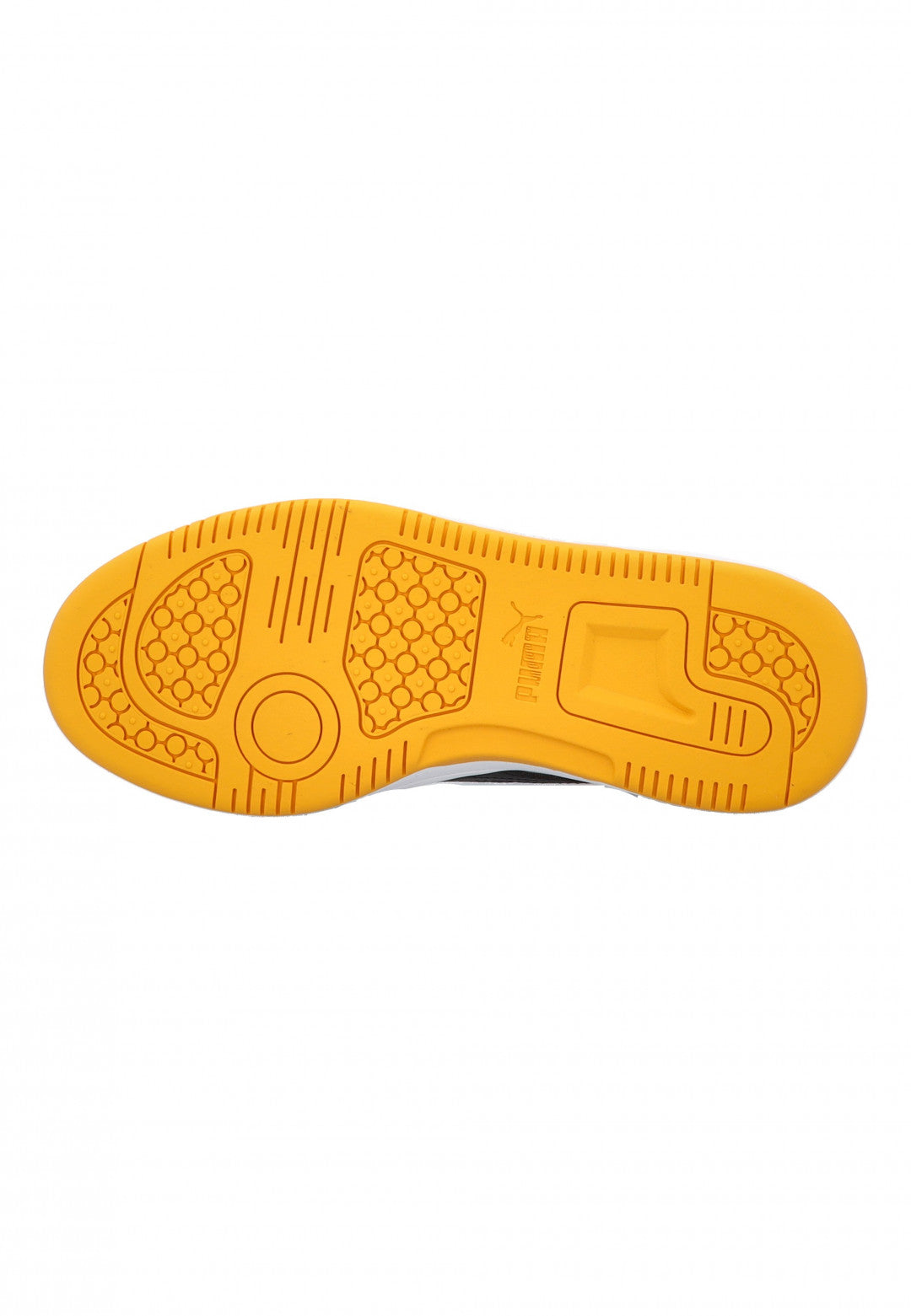 PUMA REBOUND V6 LO JR PUMA WHITE-PUMA BLACK-TANGERINE 393833-18