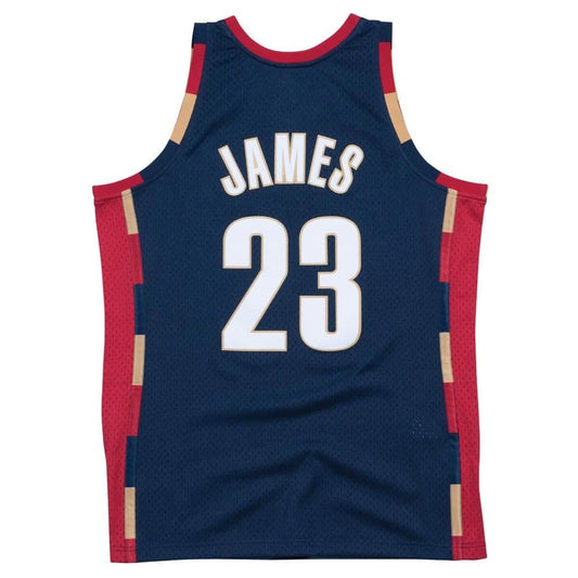 Mitchell & Ness NBA SWINGMAN ALTERNATE JERSEY CAVALIERS 2008 LEBRON JAMES SMJYGS18156-CCANAVY08LJA