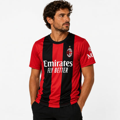 AC Milan Maglia Calcio 2026/27 | Rosso/Nero MI0127