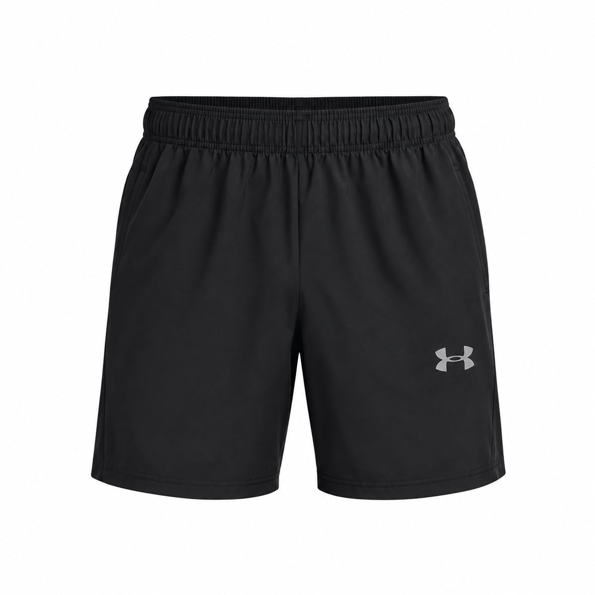 Under Armour UA Tech Utility Shorts 6013799-001 – Pantaloncini sportivi uomo neri in tessuto tecnico traspirante per palestra, training e tempo libero