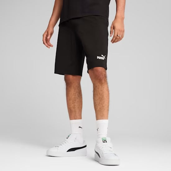 PUMA ESS NO. 1 LOGO JERSEY SHORTS 10'' BLACK 682600-01