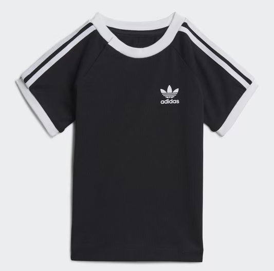 ADIDAS T-shirt 3-Stripe Nero Regular Fit H35545