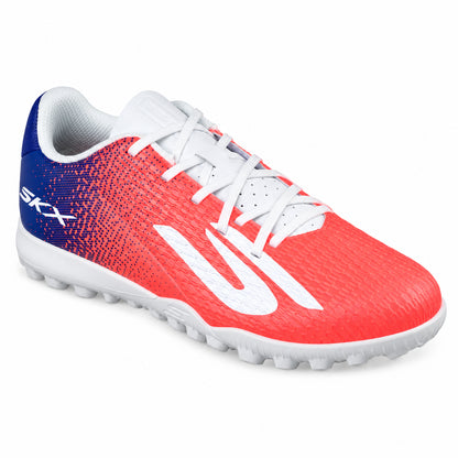 Skechers JR Youth TF – Scarpe da calcetto bambino corallo in pelle sintetica – 252165L-BBLP
