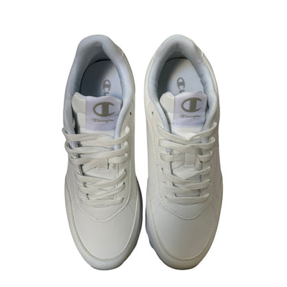 CHAMPION RR CHAMP PLAT VIRTUE LOW CUT SHOE WHT/SIL S11749-WW005
