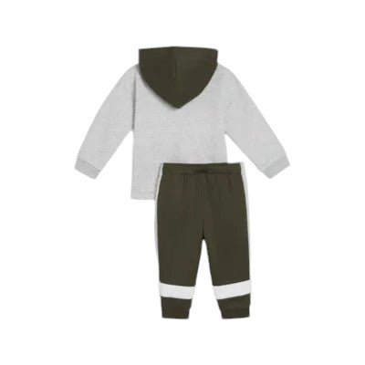 PUMA MINICATS COLORBLOCK JOGGER FL DARK OLIVE 680323-70