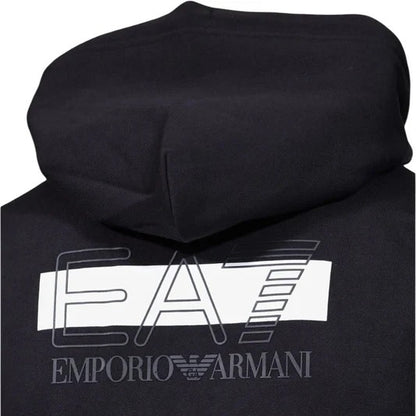 EA7 Tuta Uomo Jersey Nero e Bianco - 7M002430-MC001 – foto 3