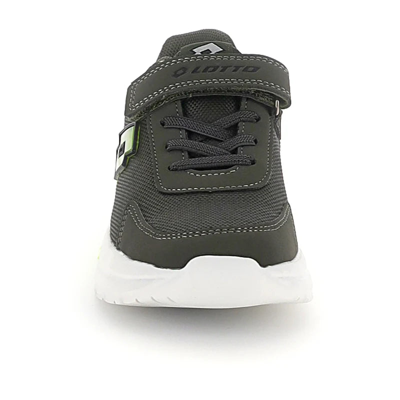 Lotto Run 50 – Scarpe running bambino verde scuro in mesh – 224122-EX8