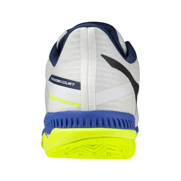 MIZUNO SHOE BREAK SHOT 5 JNR CC	White/Dazzling Blue/LightYellow 61GC255520