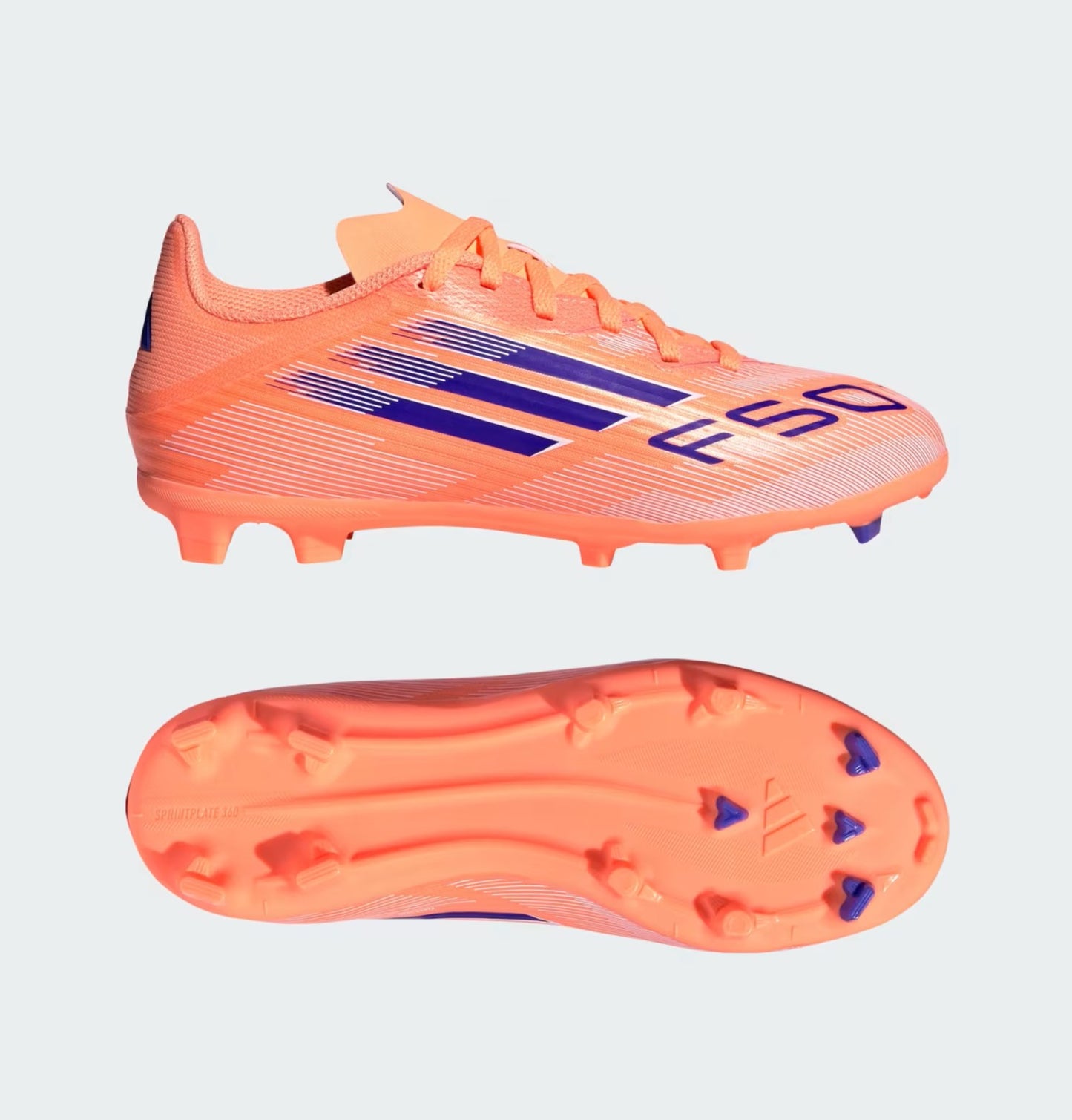 ADIDAS F50 LEAGUE FG/MG J BEAORA/LUCBLU/FTWWHT sneakers JH7746