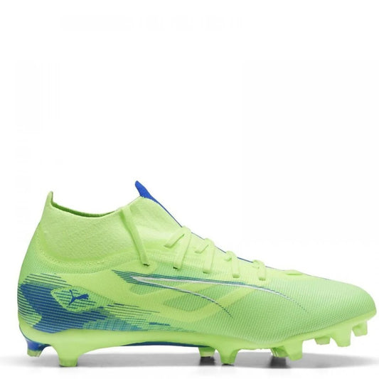 PUMA ULTRA 5 MATCH+  FG/AG FIZZY APPLE-PUMA WHITE-BLUEMAZING 107686-03