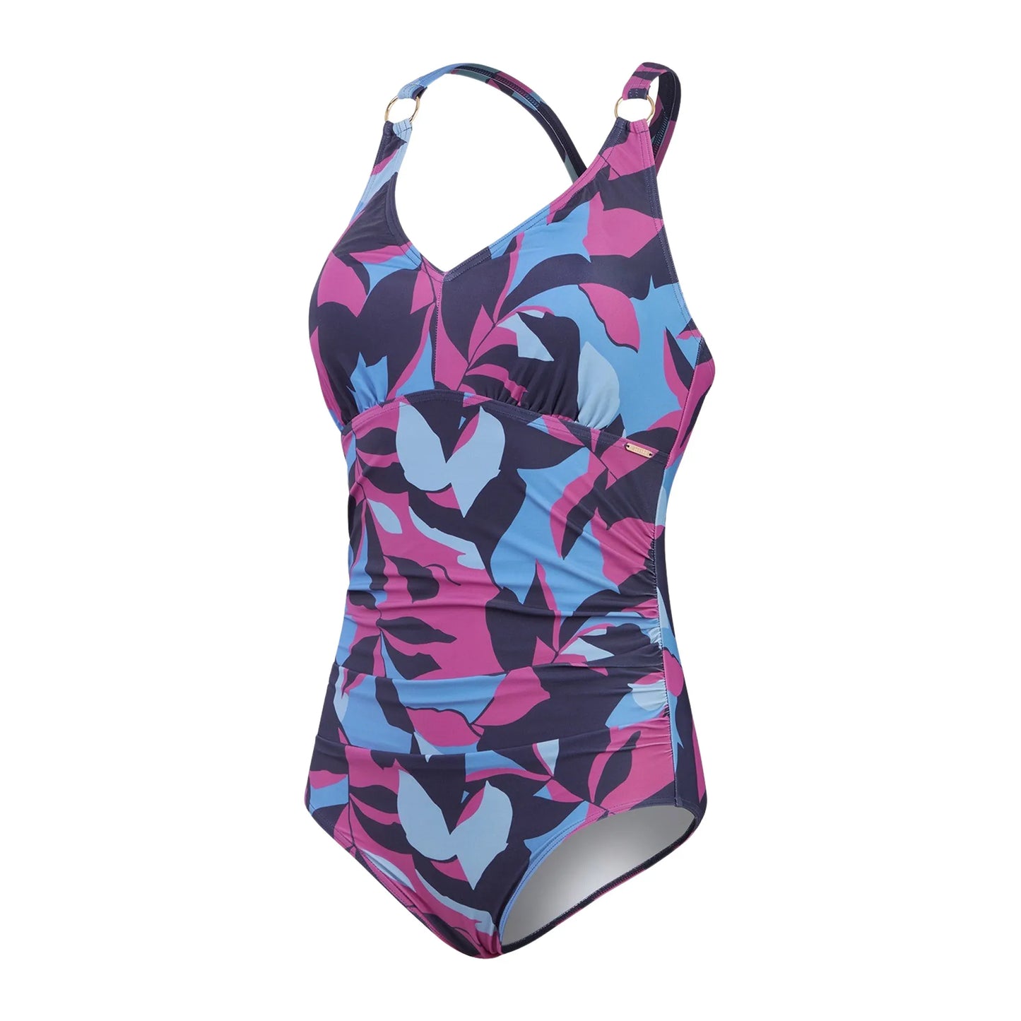 speedo SHAPING PRINTED V NECK 8-00402316758
