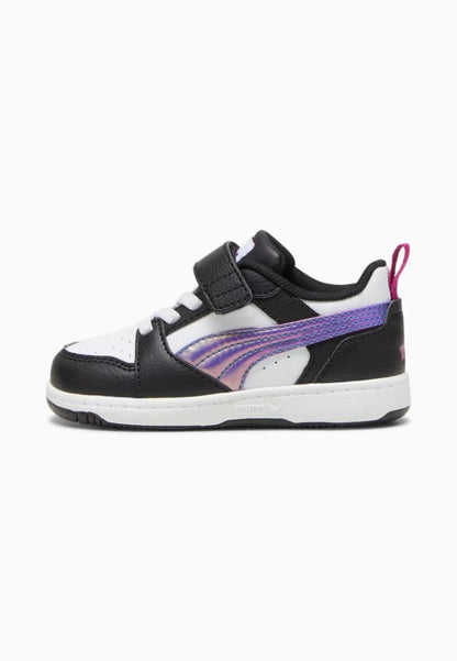 PUMA REBOUND V6 LO BOUNCY SKY AC+ INF PUMA WHITE-MAGENTA GLEAM-PUMA BLACK 399651-01