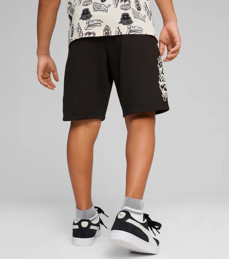 PUMA ESS+ MID 90S SHORTS TR B BLACK 679247-01