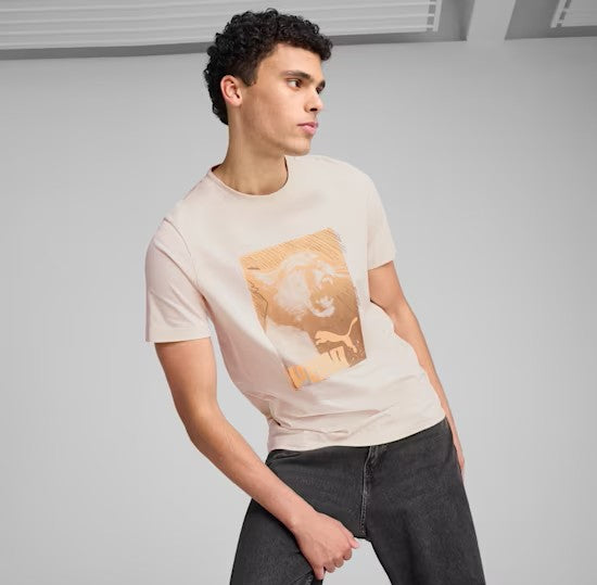 PUMA GRAPHICS PHOTOPRINT TEE WHITE 684836-87