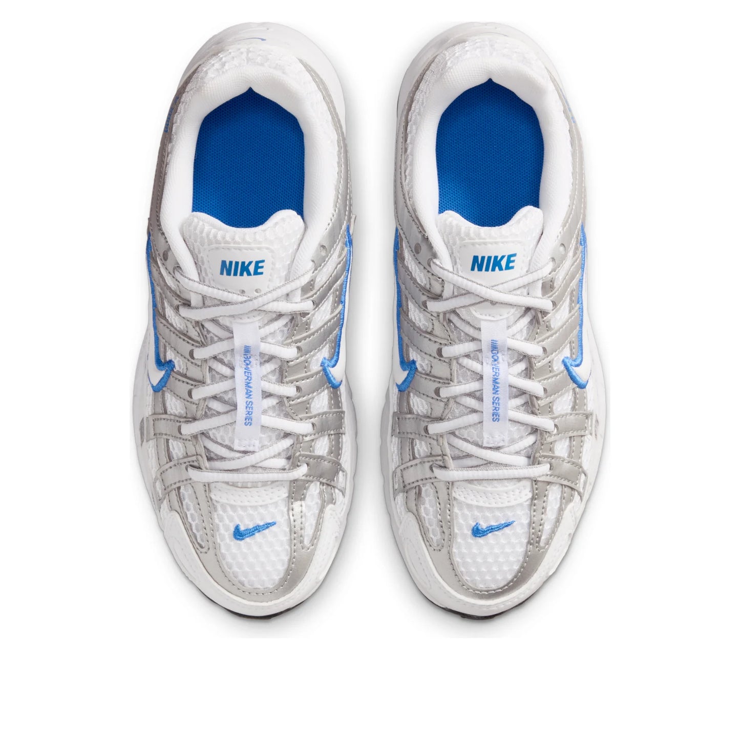Nike P-6000 BR GS II6084-100 | Scarpa Unisex Bianca | Stile Anni 2000