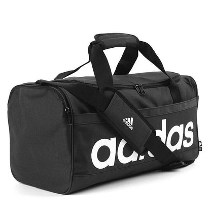 ADIDAS LINEAR DUFFEL S BLACK/WHITE HT4742