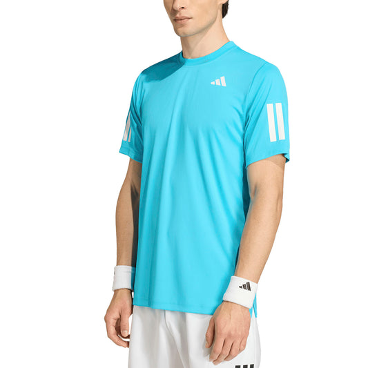 ADIDAS CLUB 3STR TEE_SIGNAL CYAN KB9728