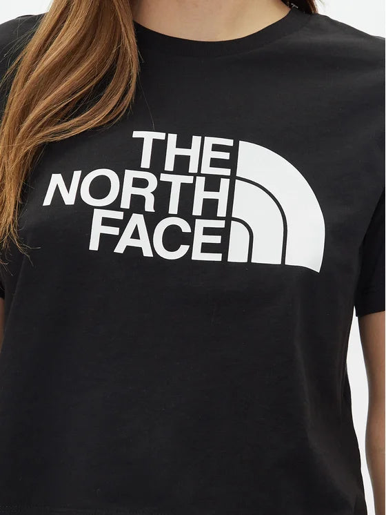 THE NORTH FACE W SS EASY RELAXED CROPPED TEE TNF BLACK NF0A8A6HJK31