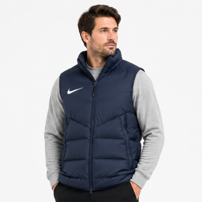 Nike Federation Sideline Gilet 0018NZ-451 | Giubbotto Smanicato Uomo | Navy