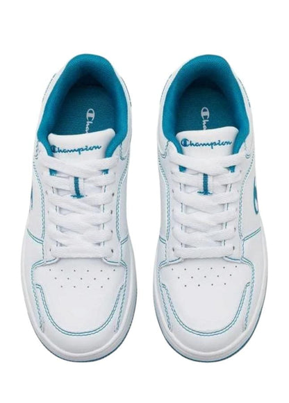 CHAMPION RD18 2.0 LOW B GS LOW CUT SHOE WHT/IBE S32415-WW012