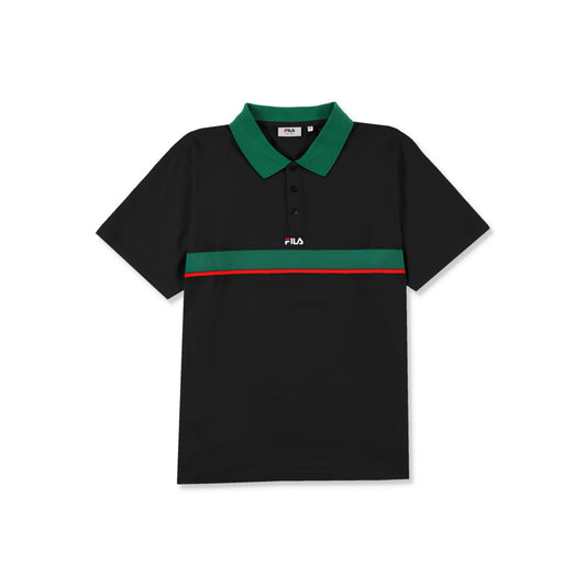FILA SAGANO relaxed taped polo shirt FAM1112-80010