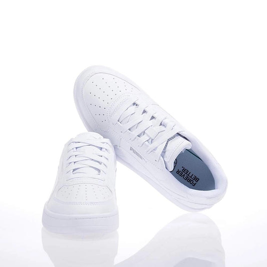 PUMA CAVEN 2.0 JR WHITE-SILVER-BLACK 393837-02