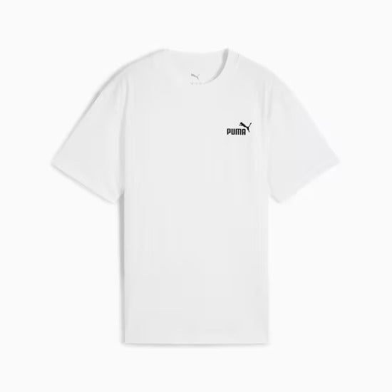 PUMA ESS SMALL NO. 1 LOGO RELAXED TEE B WHITE 684920-02