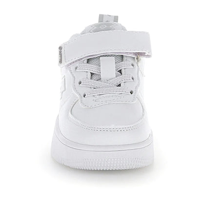 Lotto Cavaliers AMF INF S – Sneaker Bambino in Ecopelle | Bianco