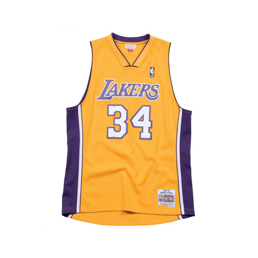 Mitchell & Ness NBA SWINGMAN HOME JERSEY LAKERS 1999 SHAQUILLE O'NEAL SMJYGS18179-LALLTGD99SON