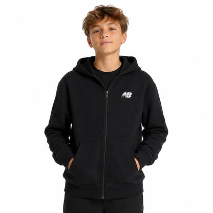 New Balance Full Zip Hoodie LAKG0057 | Nero Bambino