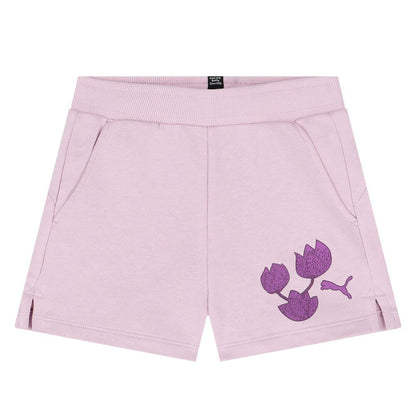 PUMA BLOSSOM TEE & SHORTS SET G GRAPE MIST 680320-60