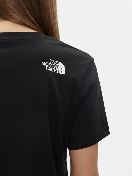 THE NORTH FACE W SS EASY RELAXED CROPPED TEE TNF BLACK NF0A8A6HJK31