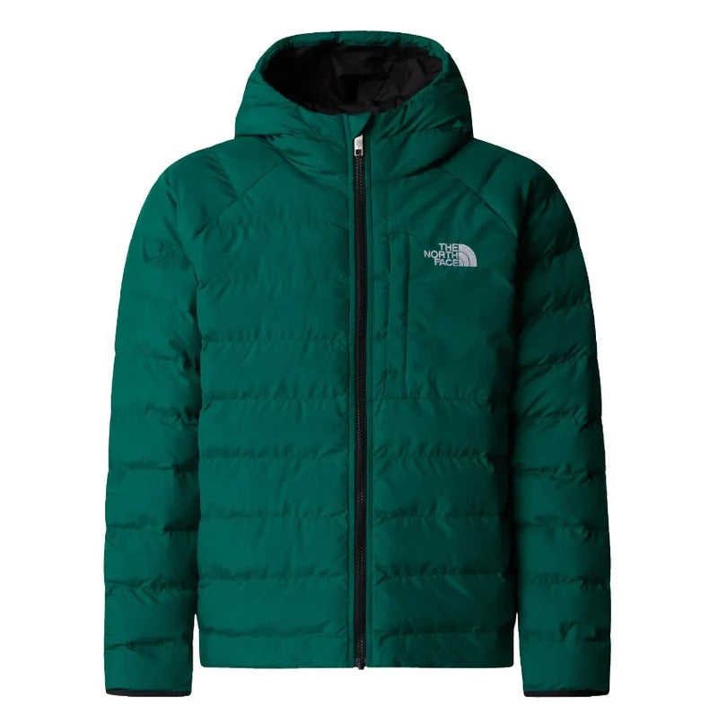 THE NORTH FACE B REVERSIBLE PERRITO HOODED JACKET EVERGREEN NF0A88TWNL11