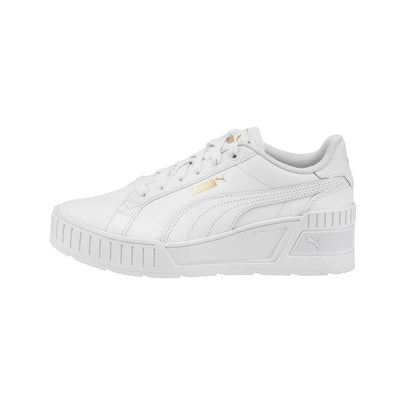 PUM KARMEN WEDGE WHITE-WHITE-GOLD 390985-07