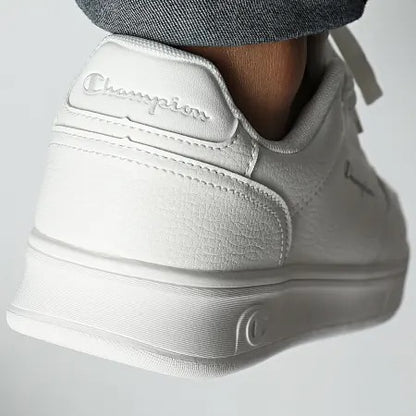 CHAMPION NEWMAN LOW CUT SHOE TRIPLE WHT S22300-WW001