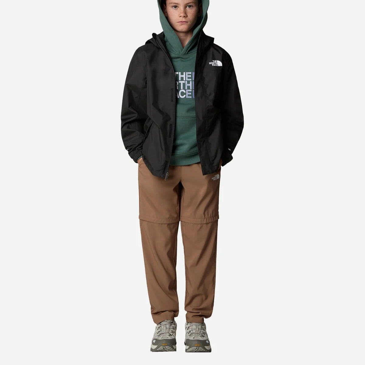 The North Face Antora Rain Jacket Bambini - Nero – foto 5