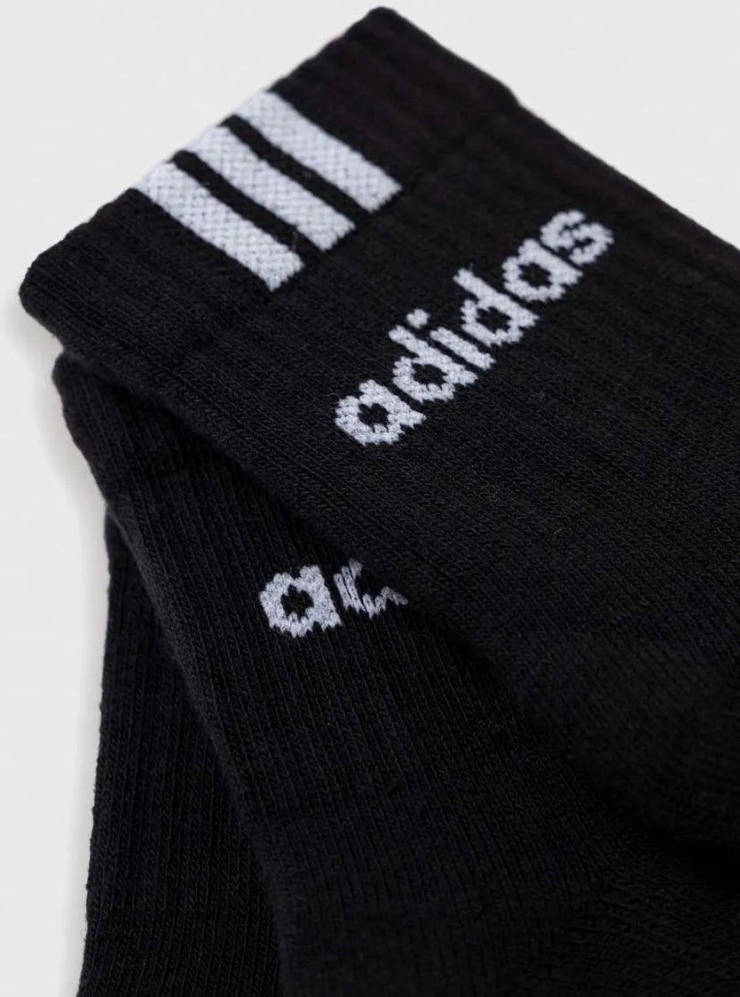 Adidas Calze Adidas 3-Stripes Linear Half-Crew (Confezione da 3 Paia) IC1294 – foto 3