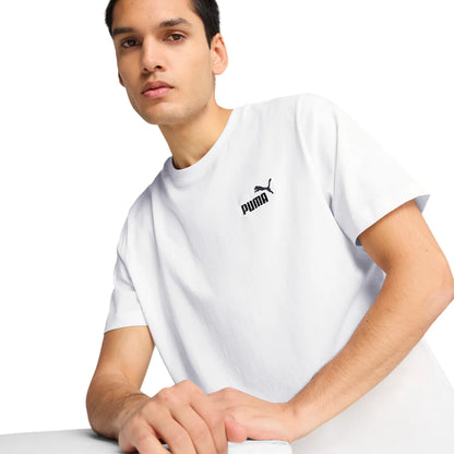 PUMA ESS SMALL NO. 1 LOGO TEE WHITE 682534-02