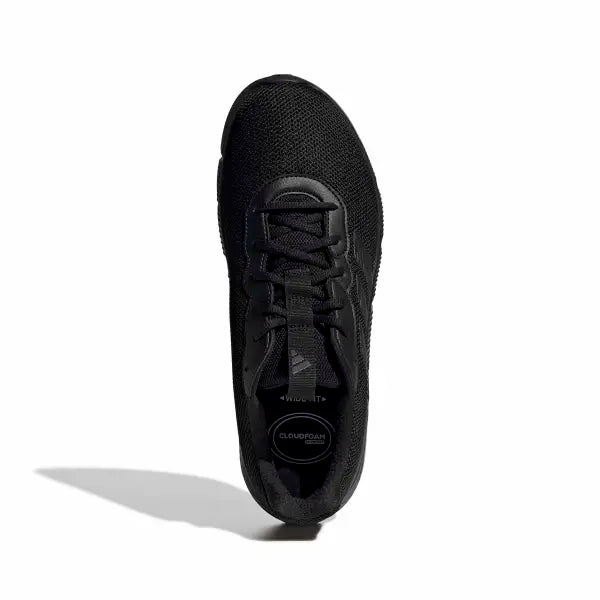Adidas Cloudfoam Flex Laces HQ4855 – Nero/Grigio, scarpe uomo in mesh, modello corsa con lacci per completare il tuo abbigliamento e lo stile sportivo