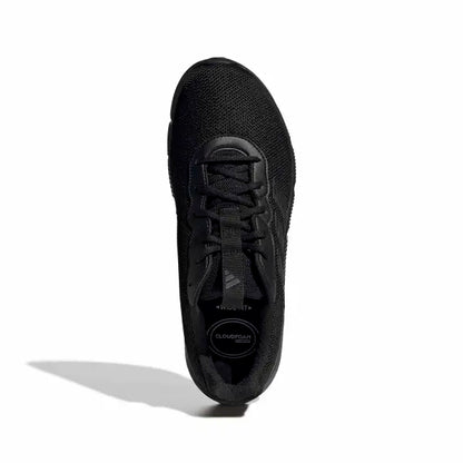Adidas Cloudfoam Flex Laces HQ4855 – Nero/Grigio, scarpe uomo in mesh, modello corsa con lacci per completare il tuo abbigliamento e lo stile sportivo
