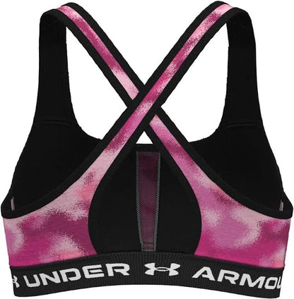 UNDER ARMOUR CROSSBACK MID PRINT 1361042-686