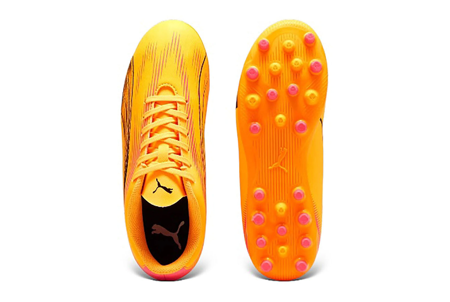 PUMA ULTRA PLAY MG JR SUN STREAM-BLACK-SUNSET GLOW 107777-03