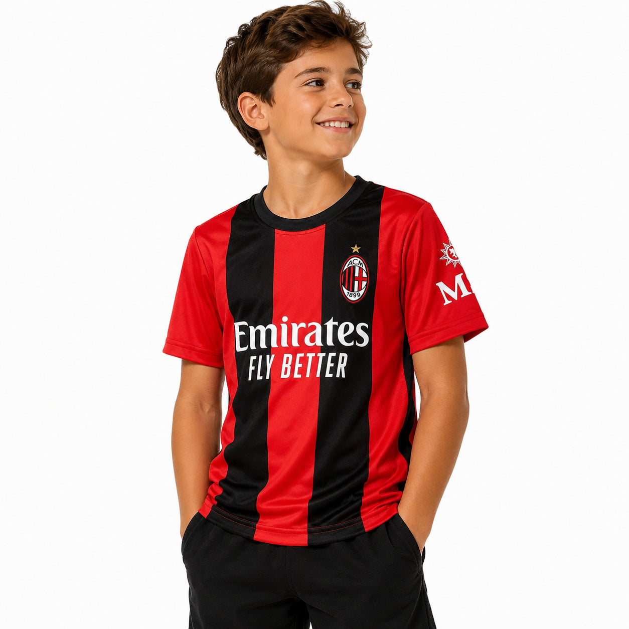 AC Milan Maglia Calcio 2026/27 | Rosso/Nero MI0127