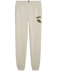 PUMA ESS+ LOGO LAB SWEATPANTS FL II B DESERT DUST 628019-68